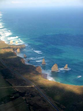 The 12 Apostles from the Air