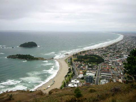 Coast Line from Maunganui