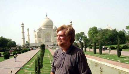 ME at the Taj Mahal