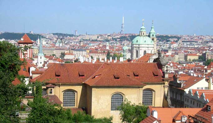 Panorama in Prague