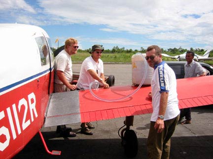 Fueling the Plane